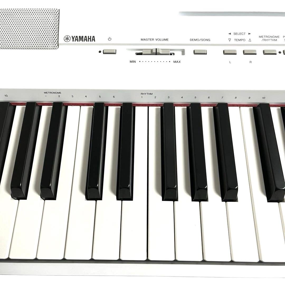 美品YAMAHA ヤマハ P-105 白 電子ピアノ キーボード 2014年製