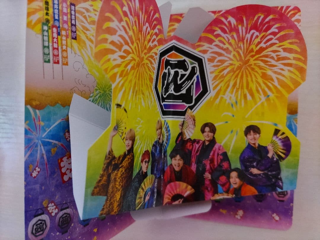 WEST.　関西七色男大祭り　アクスタ　タペストリー　おまけ