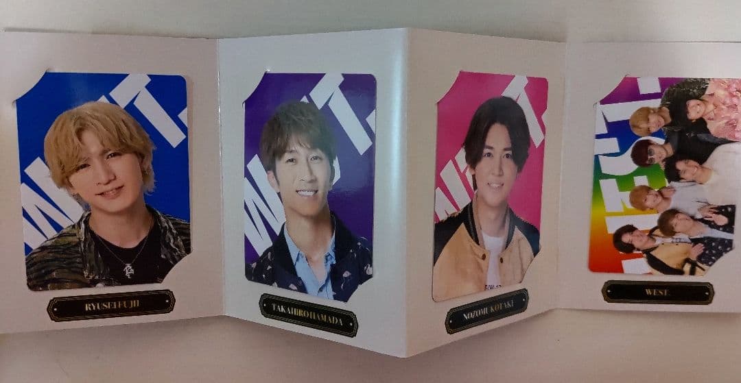 WEST.　関西七色男大祭り　アクスタ　タペストリー　おまけ