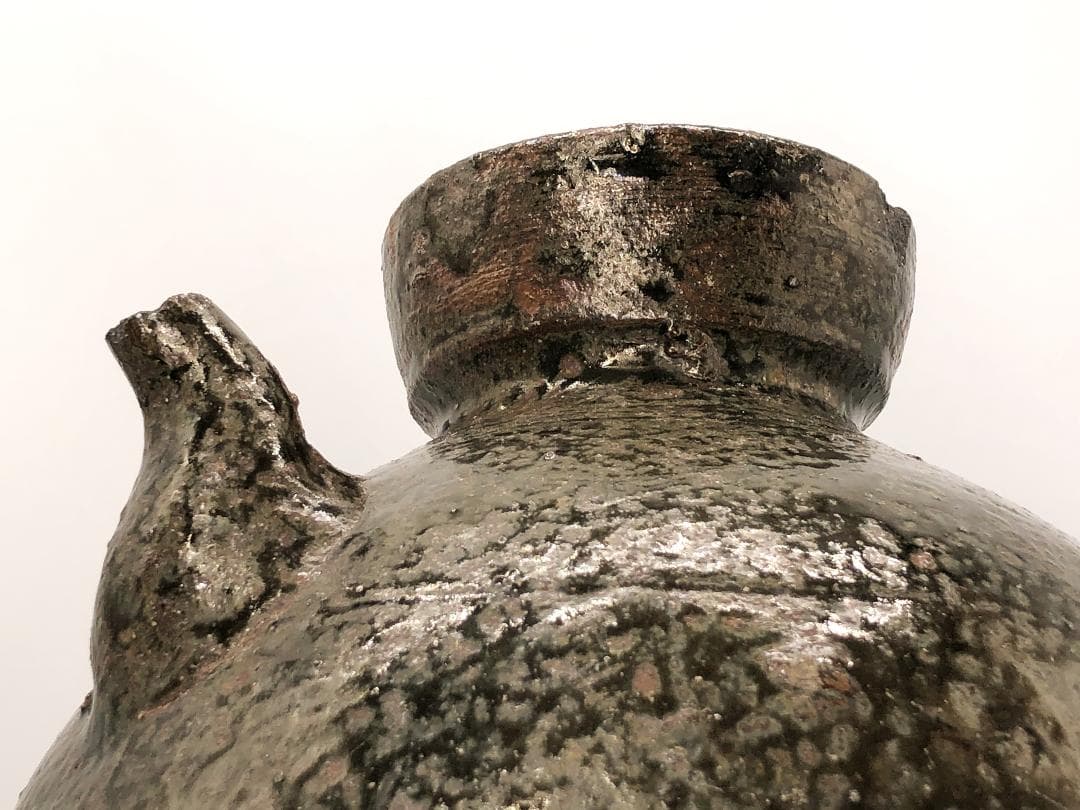 【 苗代川焼 雲助 】　うんすけ　黒もん　黒薩摩　江戸時代