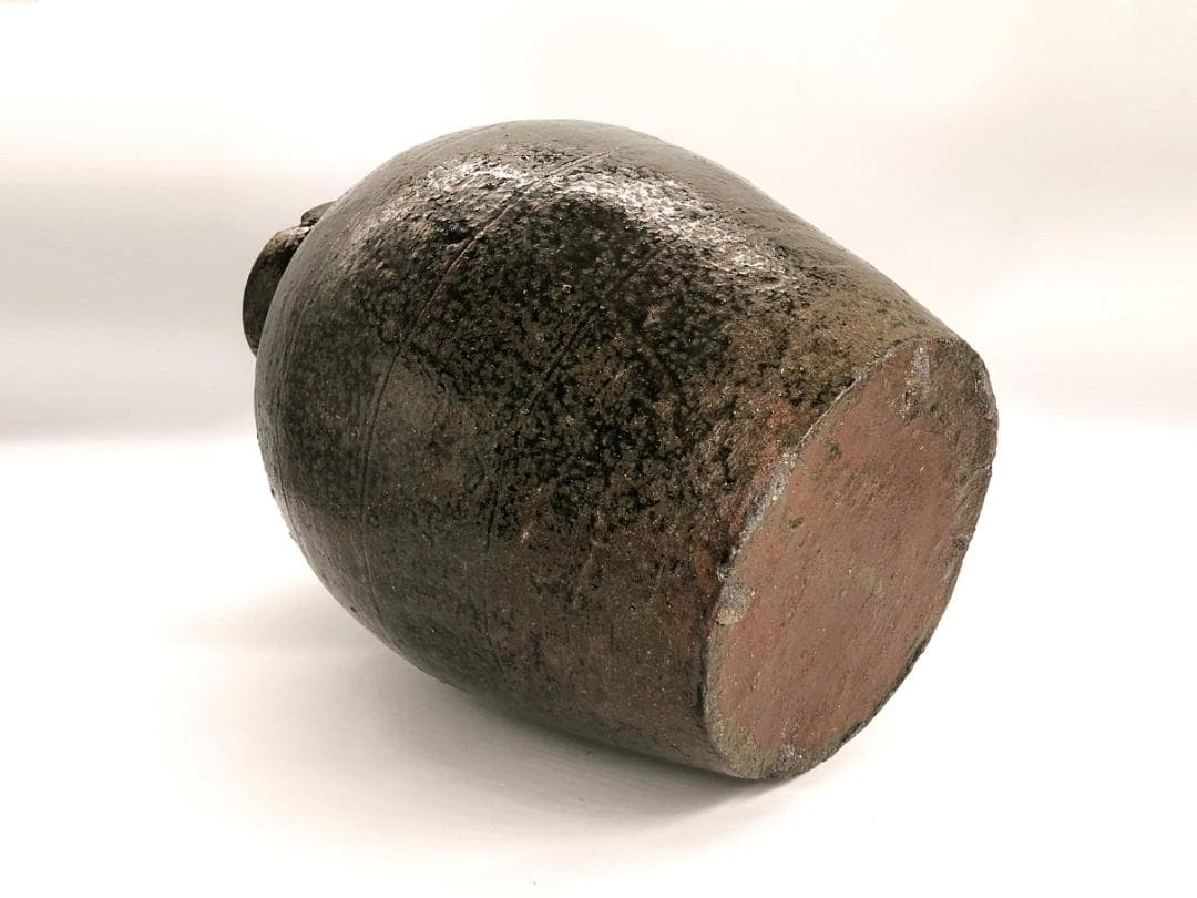 【 苗代川焼 雲助 】　うんすけ　黒もん　黒薩摩　江戸時代