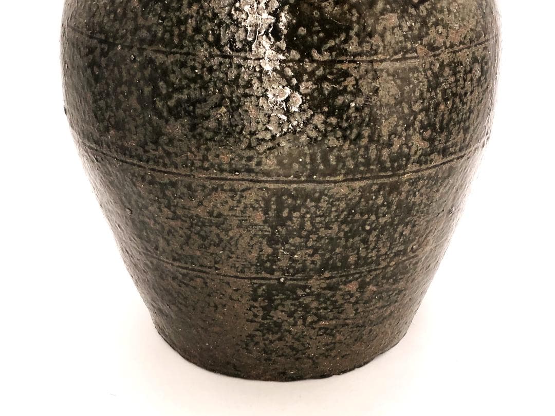 【 苗代川焼 雲助 】　うんすけ　黒もん　黒薩摩　江戸時代