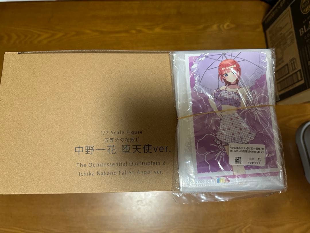 新品未開封　五等分の花嫁∬ 中野一花 堕天使ver. 塗装済み完成品フィギュア