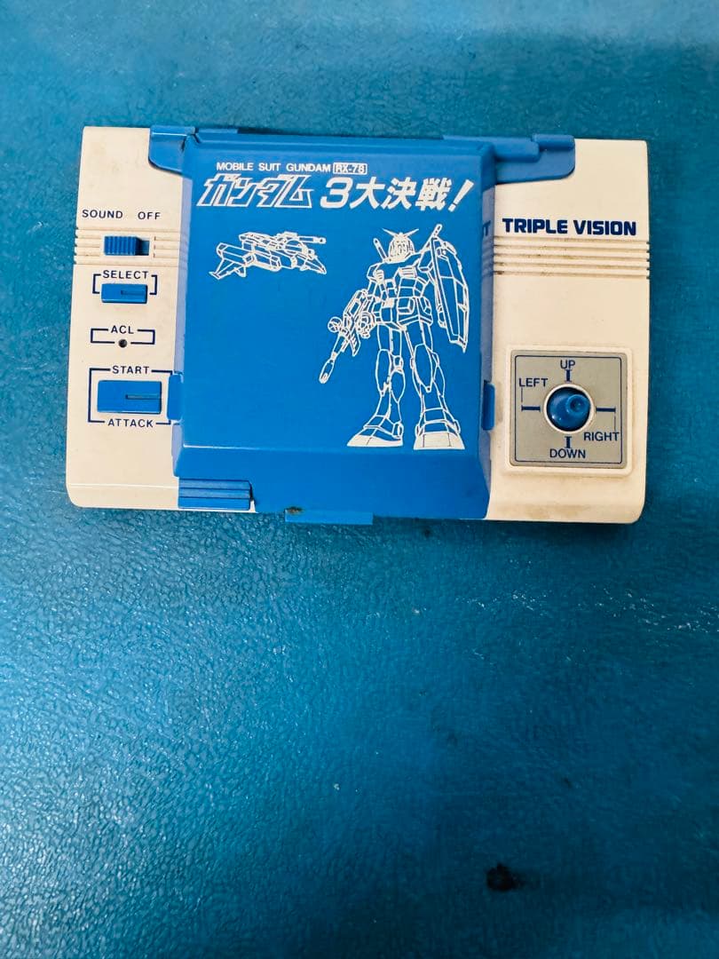 BANDAI バンダイ LSI ガンダム 3大決戦 ゲーム機 動作品 昭和レトロ