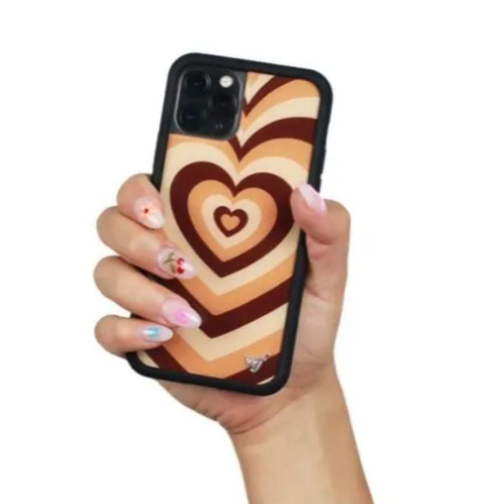 Wildflower★ セレブ達愛用★ ハート柄スマホケース
