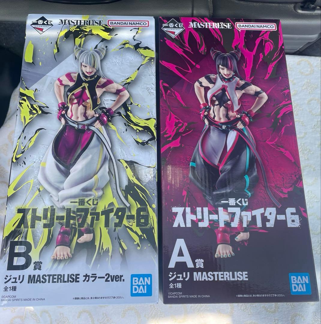 一番くじ　ストリートファイター6 Ａ賞Ｂ賞ジュリSETプランカＣ賞付