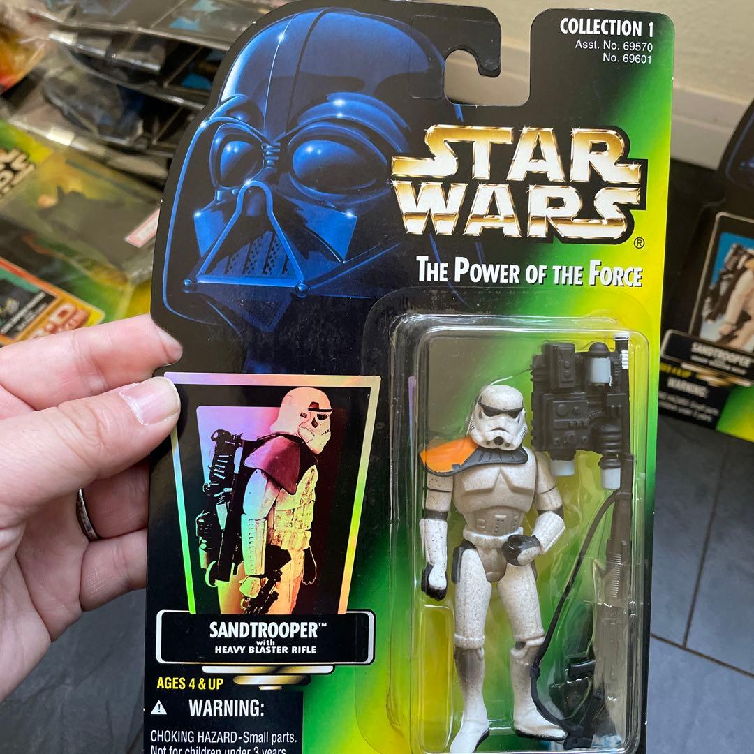 スターウォーズ ケナー ベーシックフィギュア 未開封　サンドトルーパー4体セット