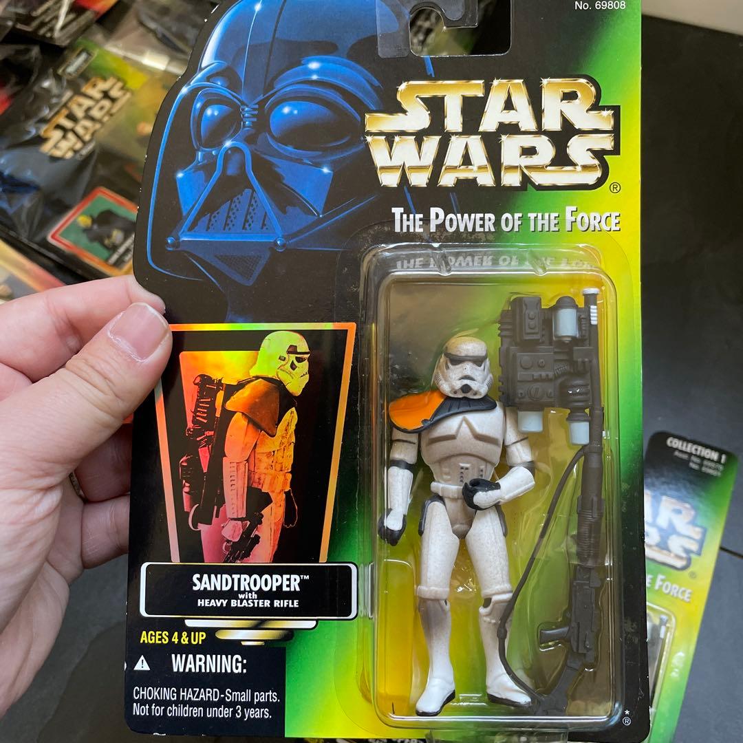 スターウォーズ ケナー ベーシックフィギュア 未開封　サンドトルーパー4体セット