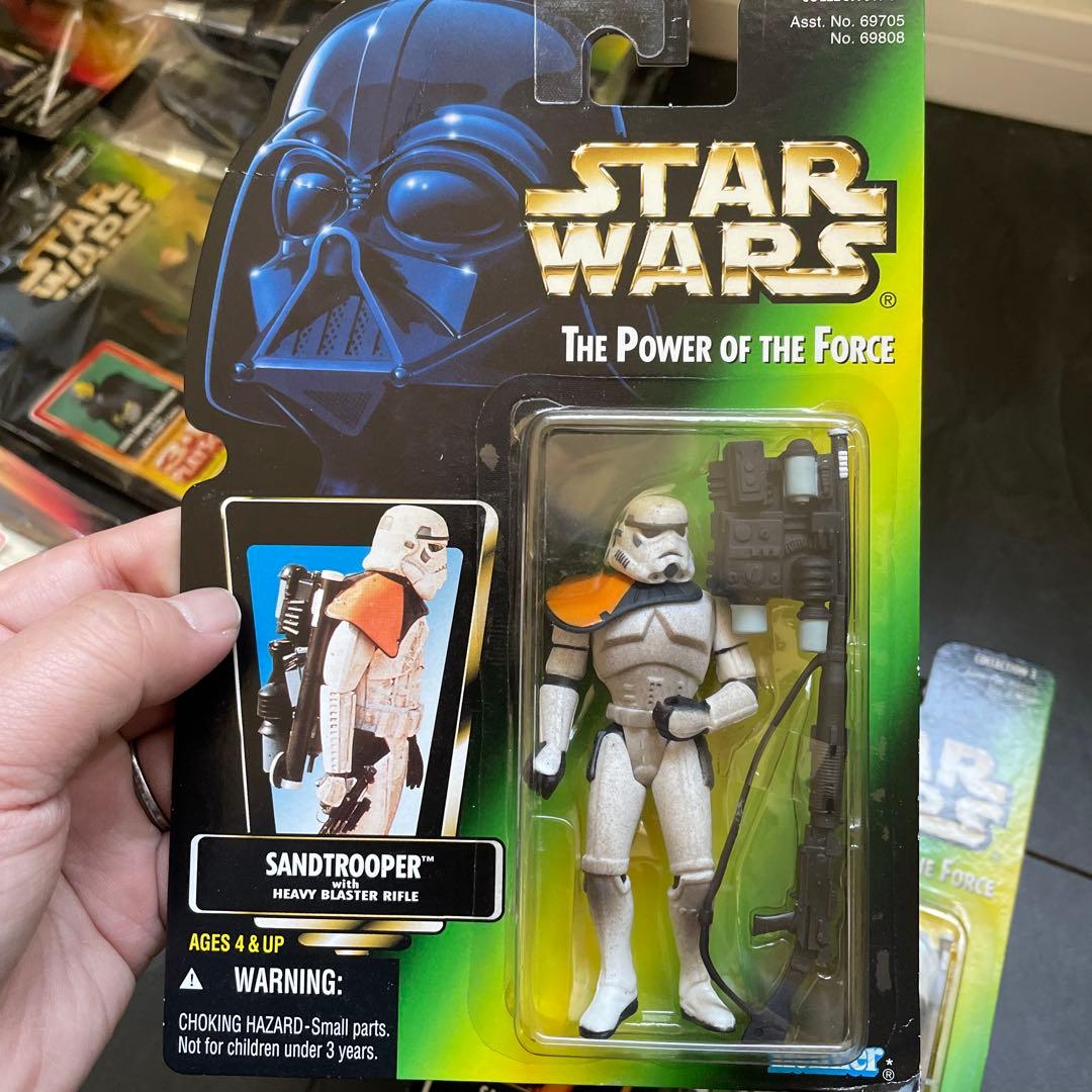 スターウォーズ ケナー ベーシックフィギュア 未開封　サンドトルーパー4体セット