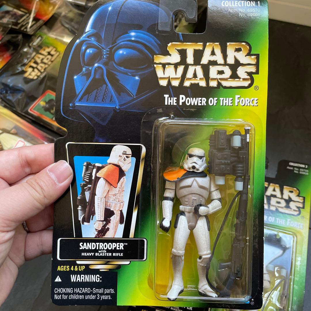 スターウォーズ ケナー ベーシックフィギュア 未開封　サンドトルーパー4体セット