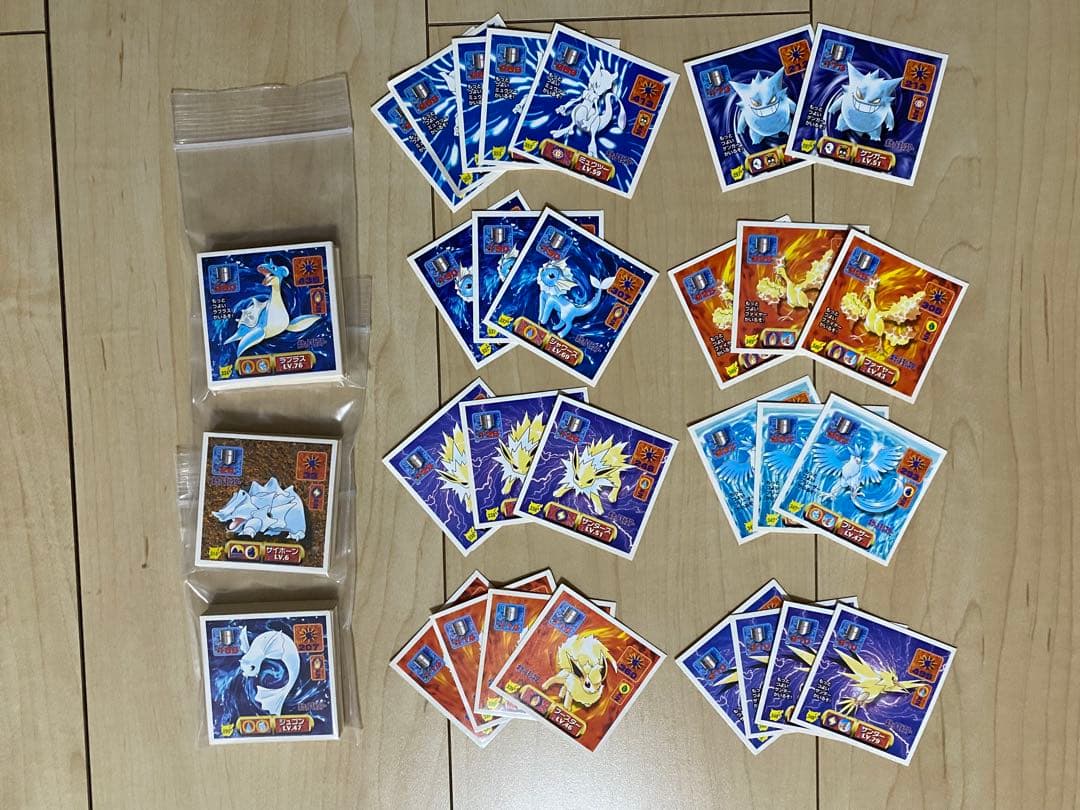 アマダ　初期・SUPER DX　ポケモン最強シール列伝など　約850枚