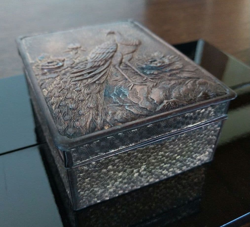 煙草入れ　小箱　アンティーク