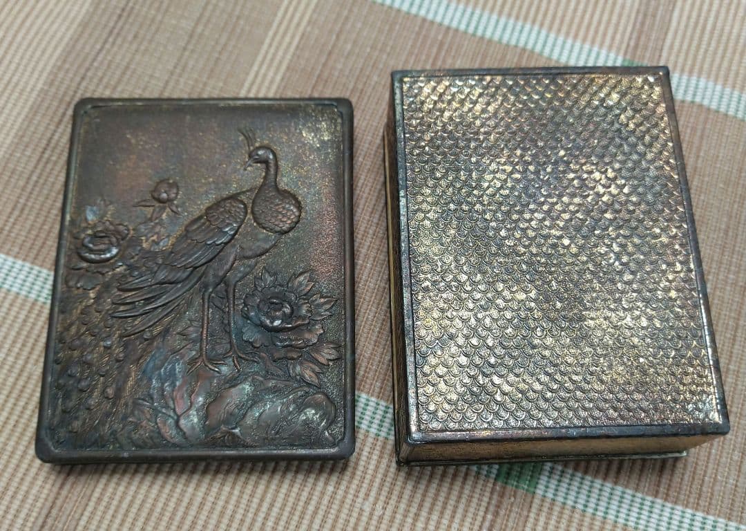 煙草入れ　小箱　アンティーク