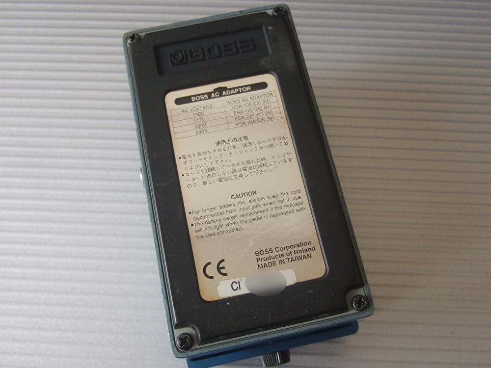 最初期型 1996年 BOSS BD-2 Blues D BD2