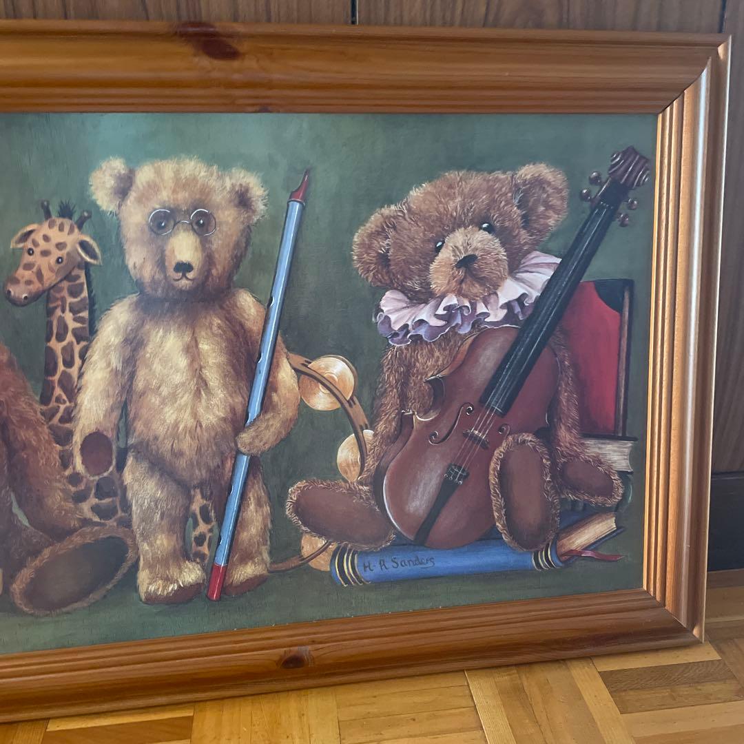 テディベアの絵