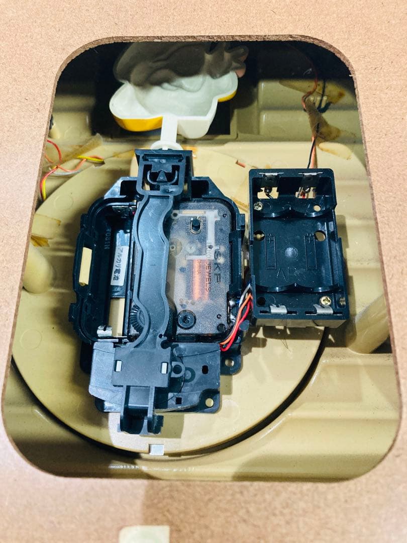 【レア】ディズニータイム 掛け時計 七人のこびと白雪姫 壁掛け 振り子 時計