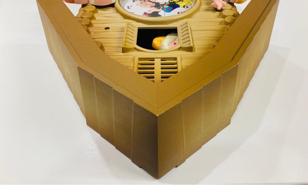 【レア】ディズニータイム 掛け時計 七人のこびと白雪姫 壁掛け 振り子 時計