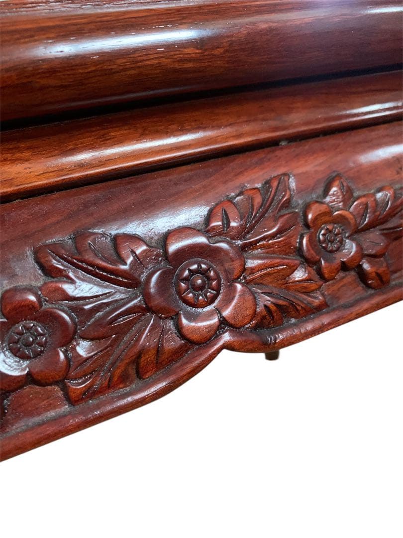 花梨材　椅子　猫脚　1脚