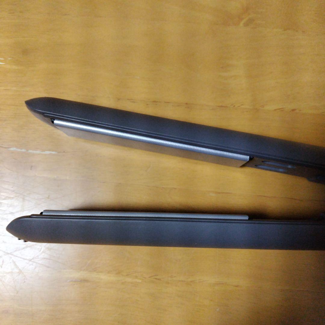 SALONIA　サロニア　スムースシャインストレートアイロン　24mm　グレー