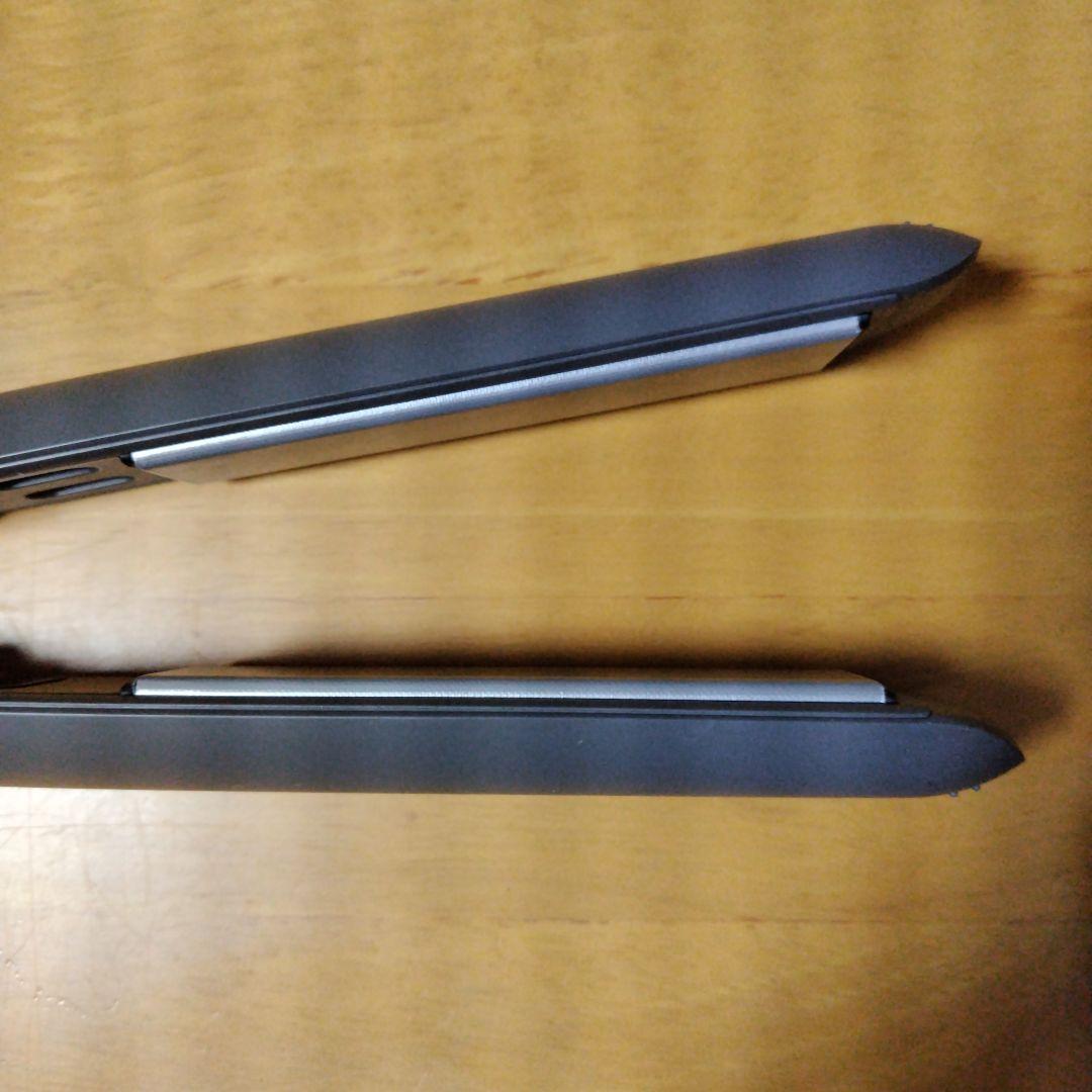 SALONIA　サロニア　スムースシャインストレートアイロン　24mm　グレー