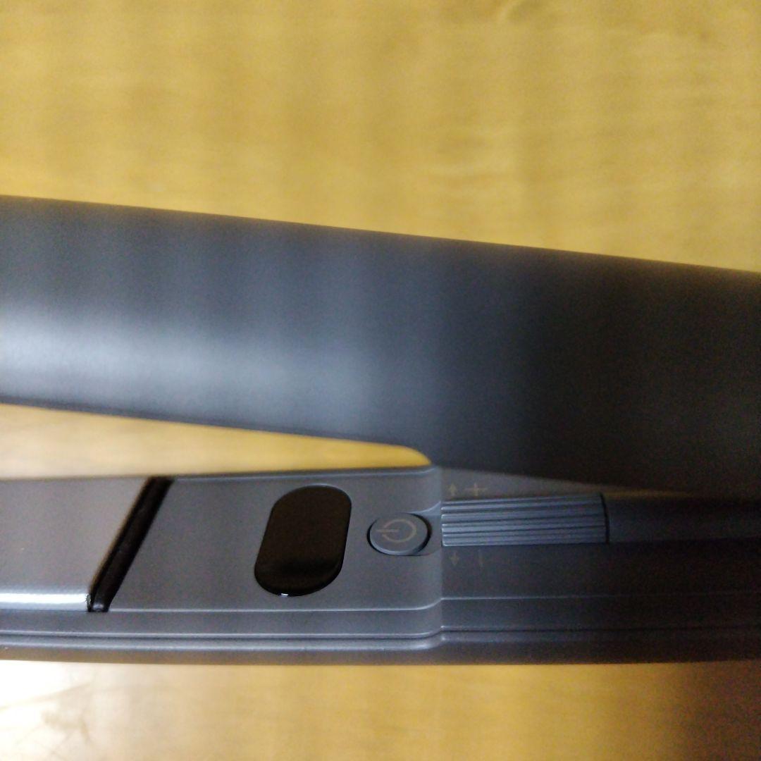 SALONIA　サロニア　スムースシャインストレートアイロン　24mm　グレー