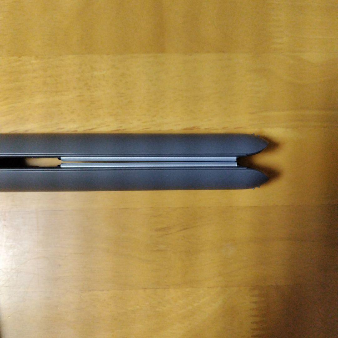 SALONIA　サロニア　スムースシャインストレートアイロン　24mm　グレー