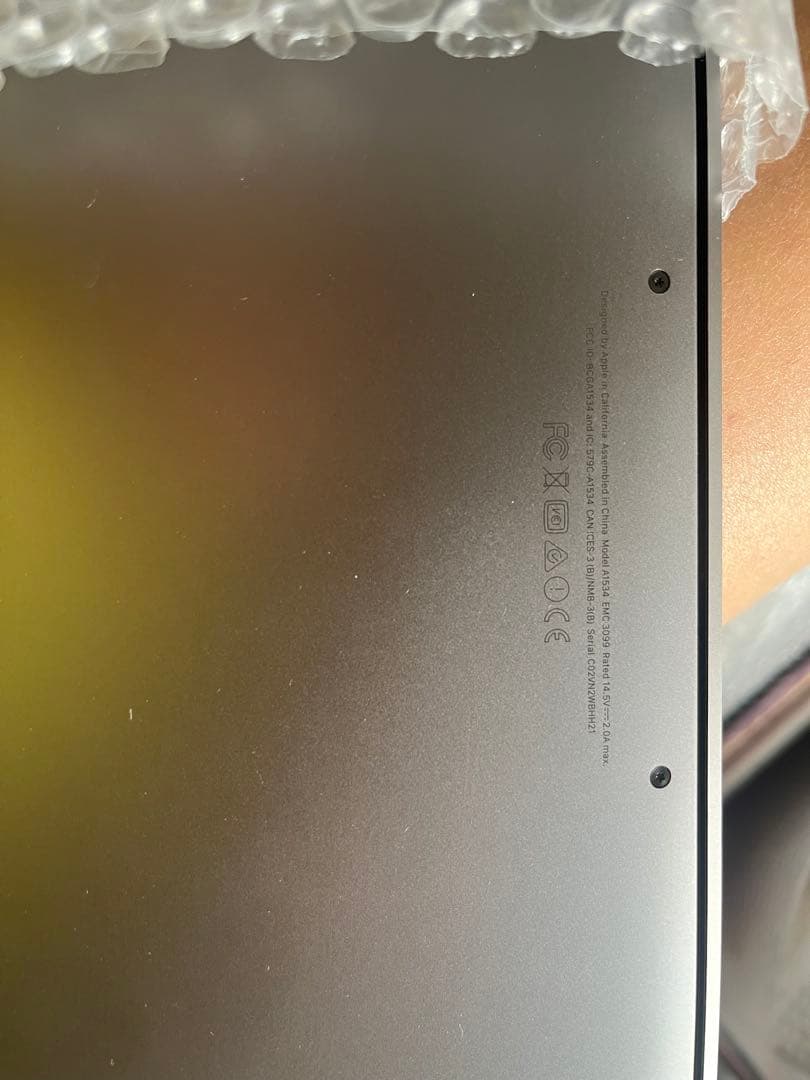 macbook 12インチ2017