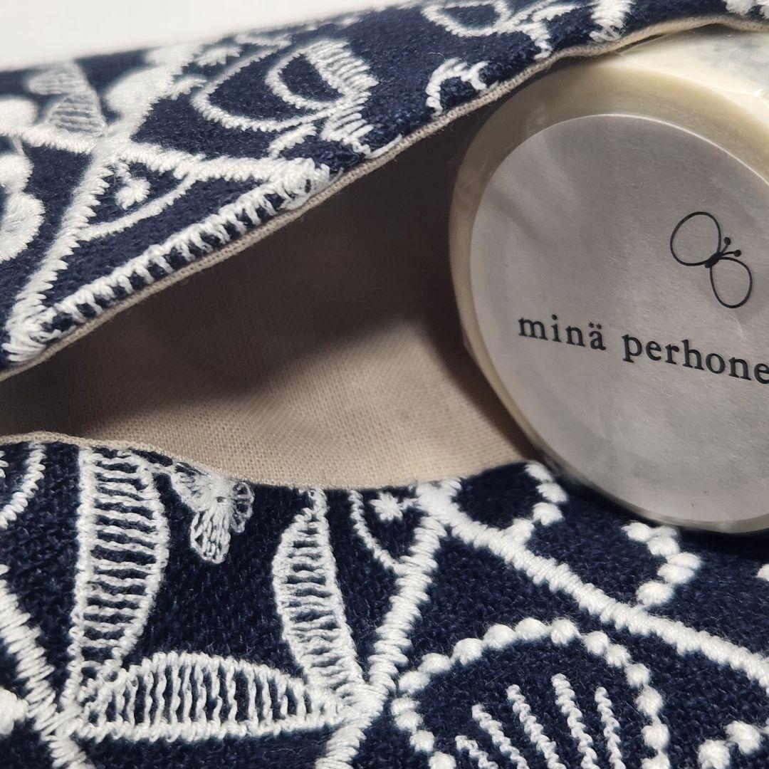 ●くま●ミナペルホネン✲︎ポケットティッシュポーチ✲︎symphony