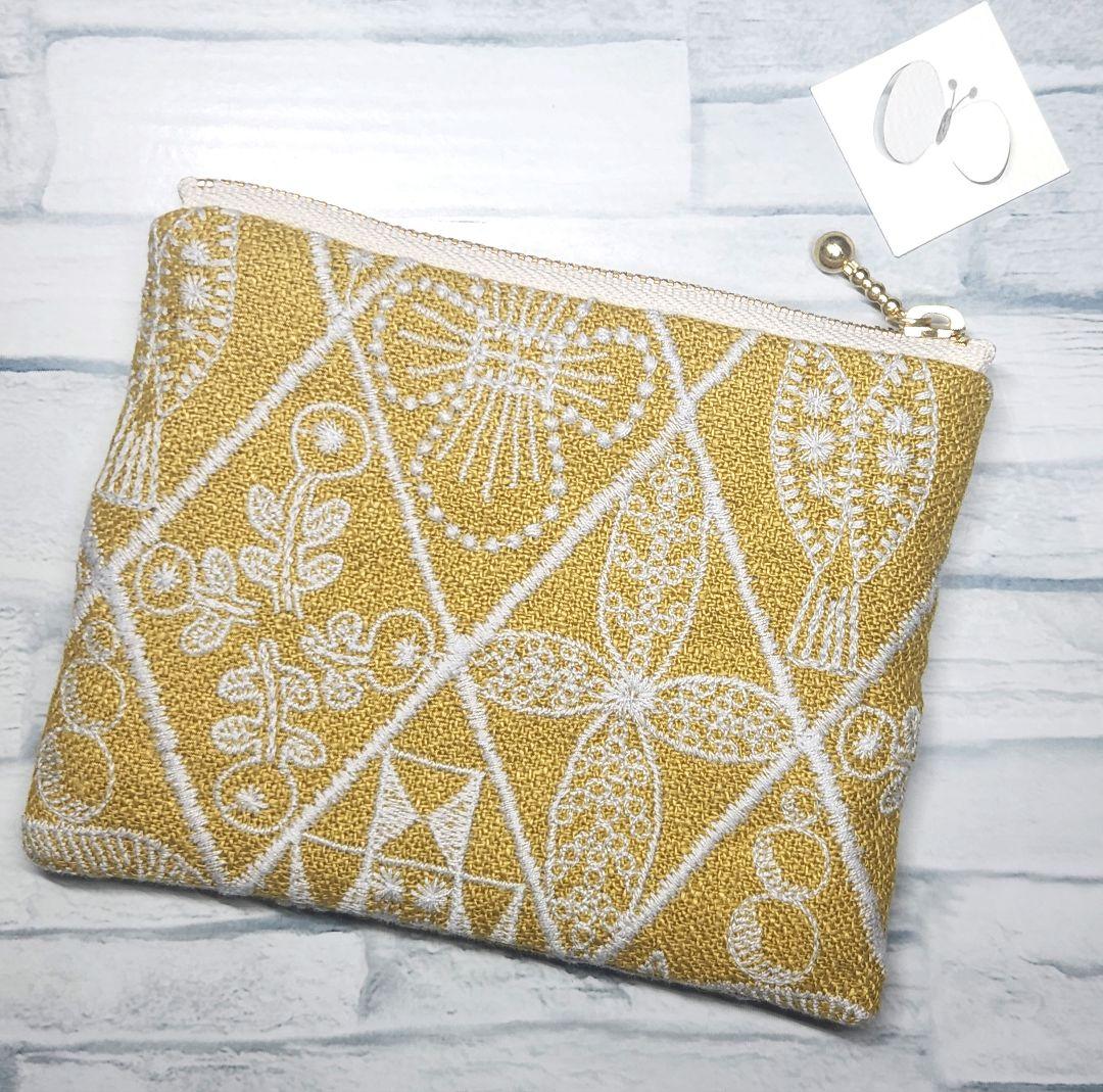 ●くま●ミナペルホネン✲︎ポケットティッシュポーチ✲︎symphony