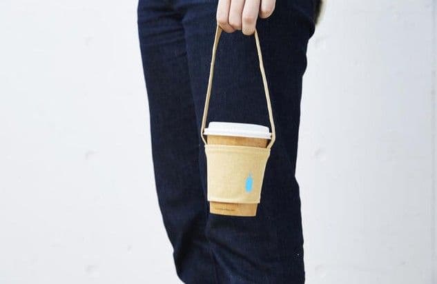 ブルーボトルコーヒー　ベージュ バッグ ボトル