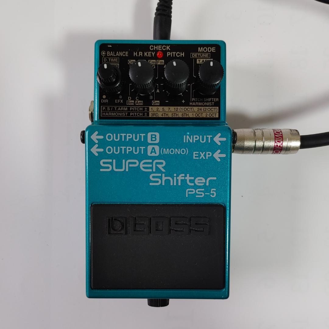 【美品・箱あり】BOSS PS-5 Super Shifter ピッチシフター