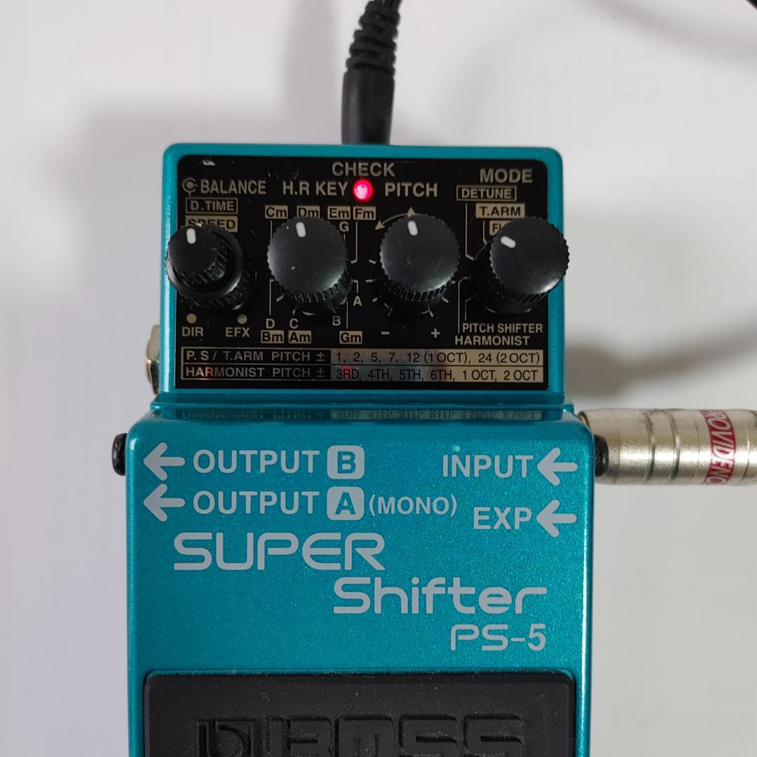 【美品・箱あり】BOSS PS-5 Super Shifter ピッチシフター