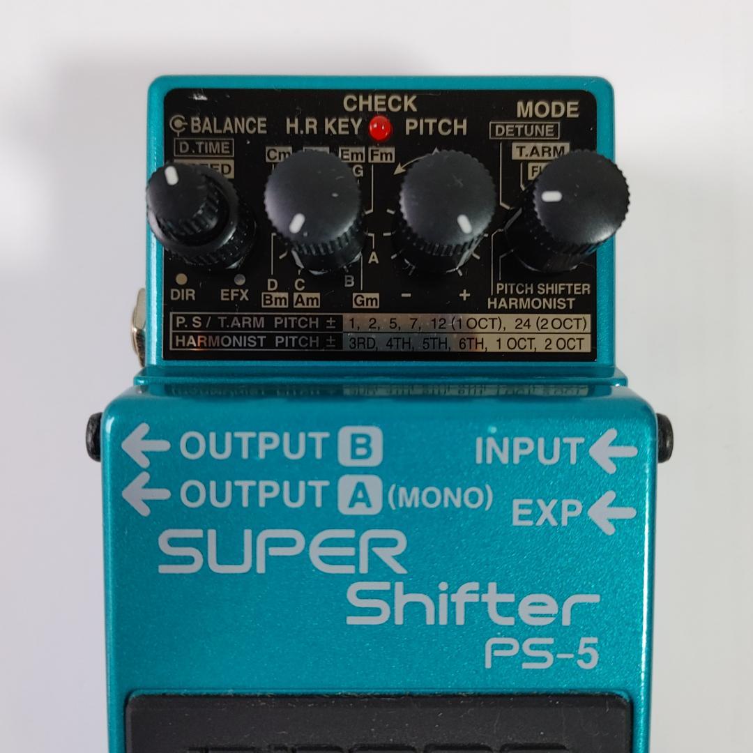 【美品・箱あり】BOSS PS-5 Super Shifter ピッチシフター
