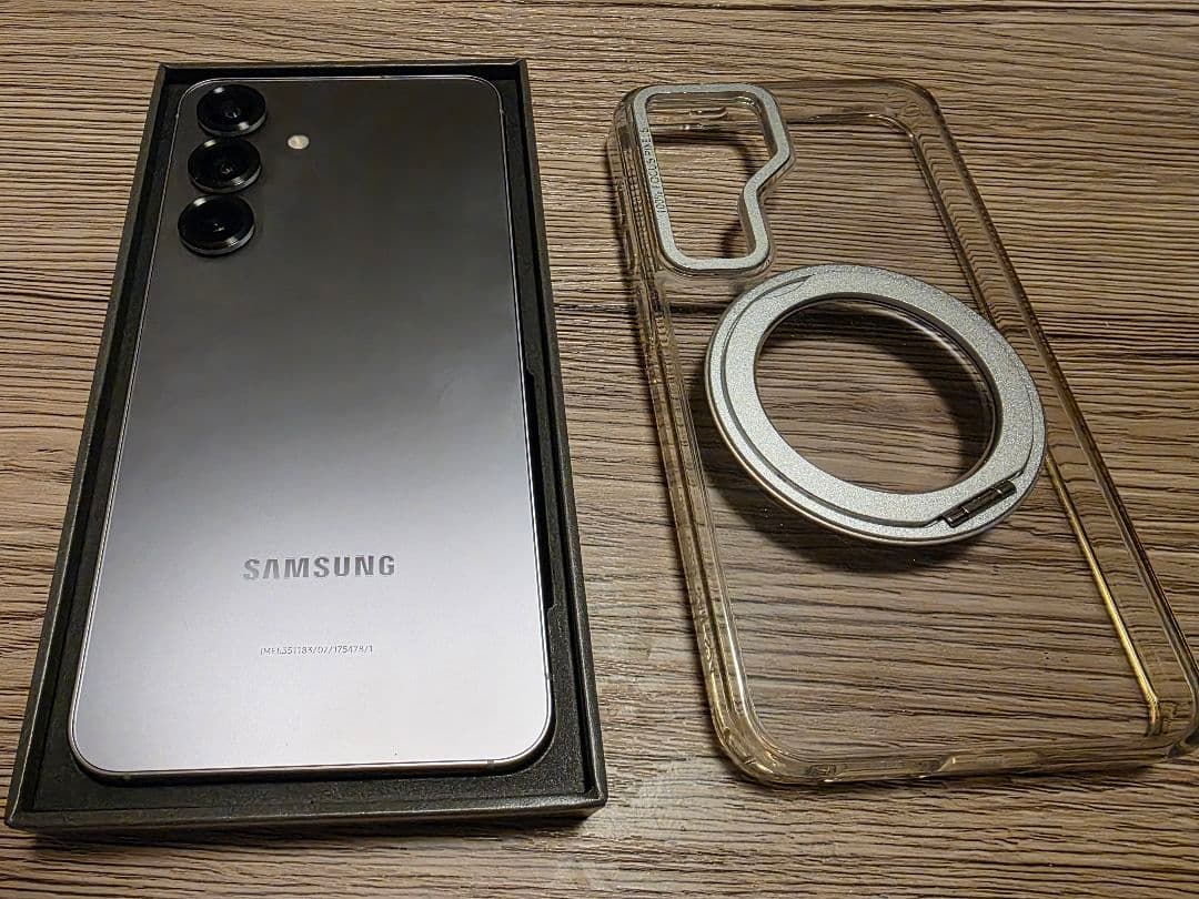 【美品】Samsung Galaxy S25 本体 シルバー
