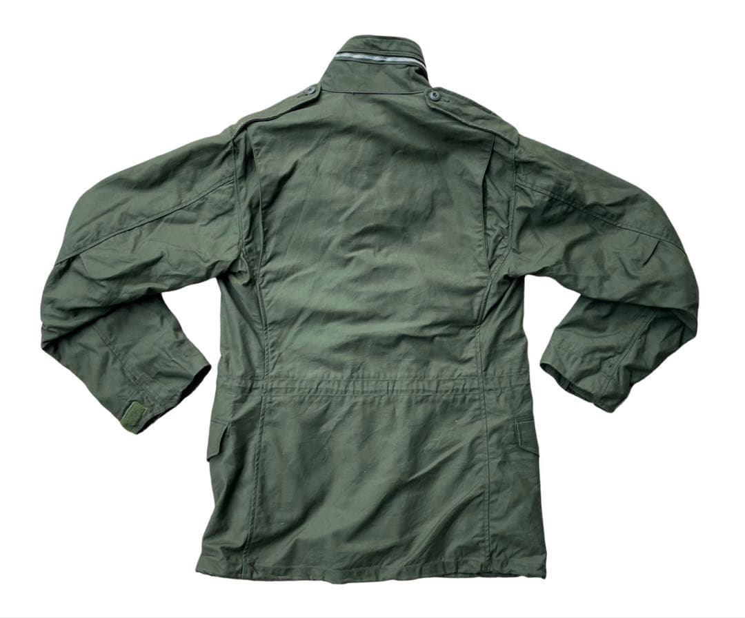 米軍陸軍本物ナム戦M65フィールドジャケット1967年アルミジッパーS/L未使用