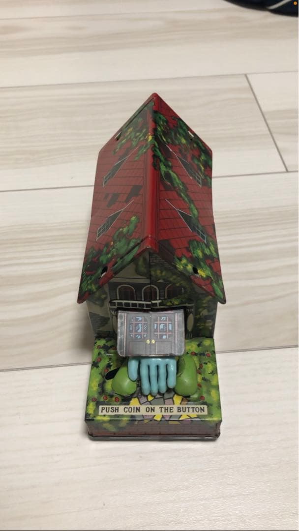 【超希少】昭和レトロ　メカニカルバンク　フランケンシュタインハンド　貯金箱