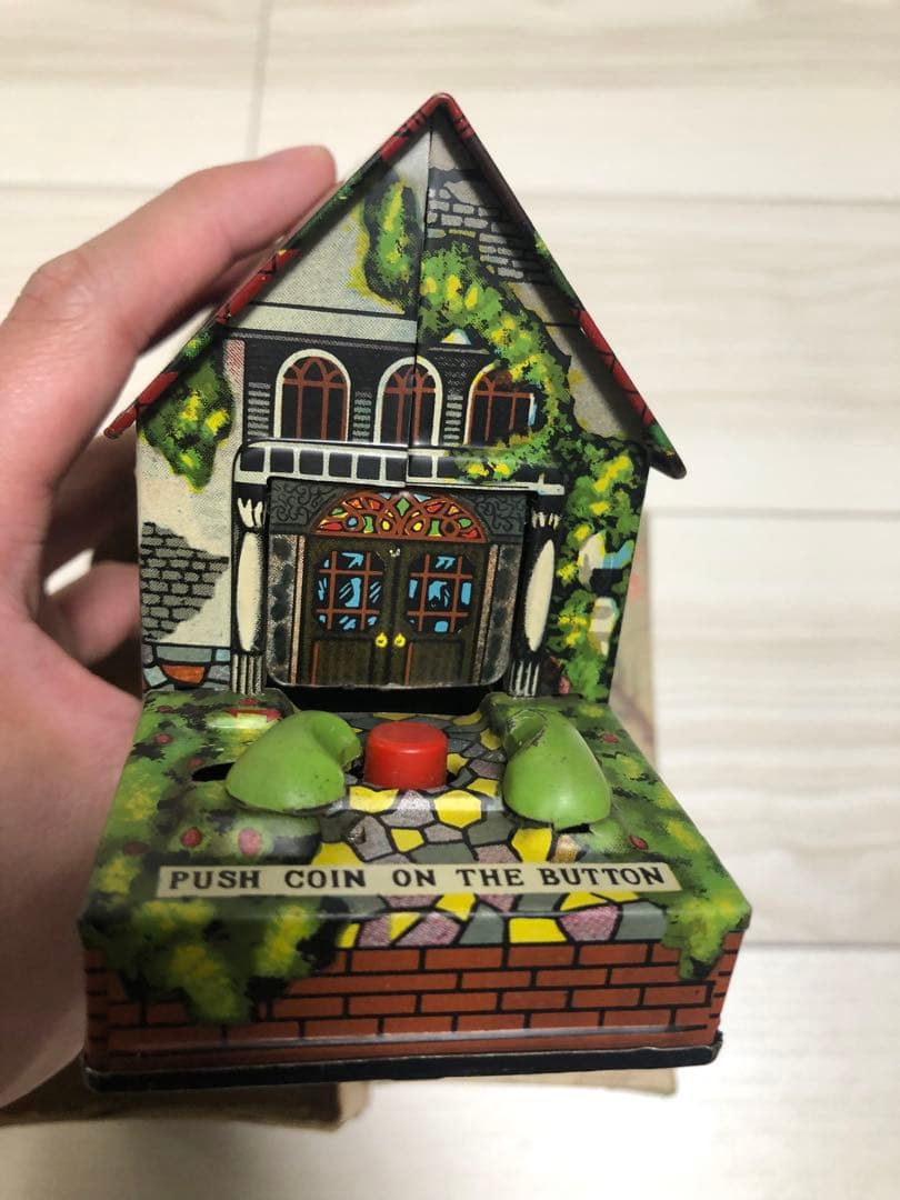 【超希少】昭和レトロ　メカニカルバンク　フランケンシュタインハンド　貯金箱