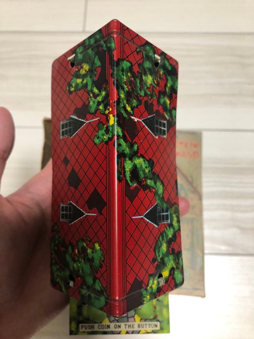 【超希少】昭和レトロ　メカニカルバンク　フランケンシュタインハンド　貯金箱