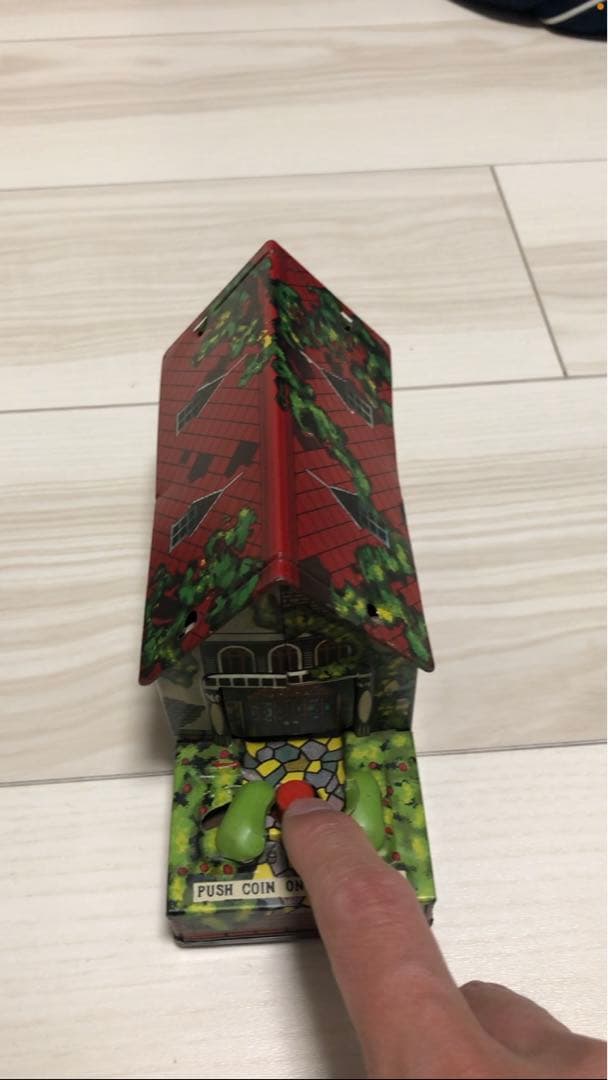 【超希少】昭和レトロ　メカニカルバンク　フランケンシュタインハンド　貯金箱