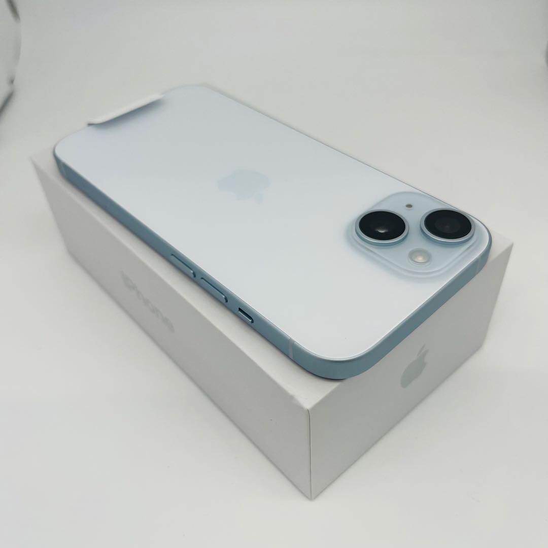 整備未使用　iPhone 15 128 GB SIMフリー　ブルー　本体