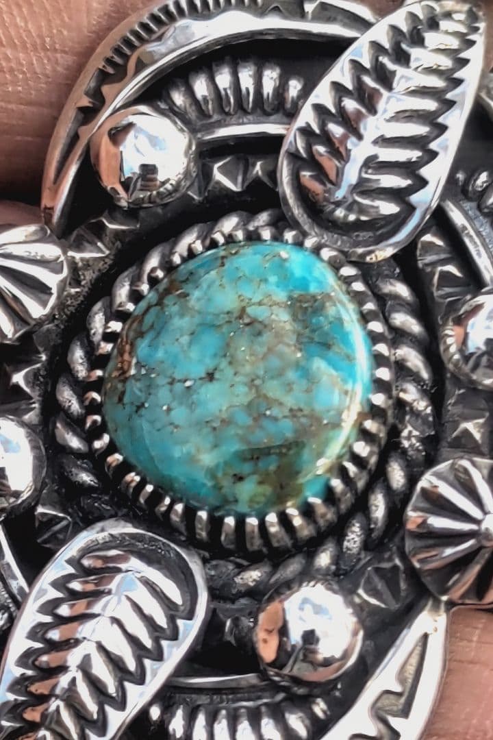 3/18に取り消し予定　在庫処分! オールドキングマン ターコイズ トップ