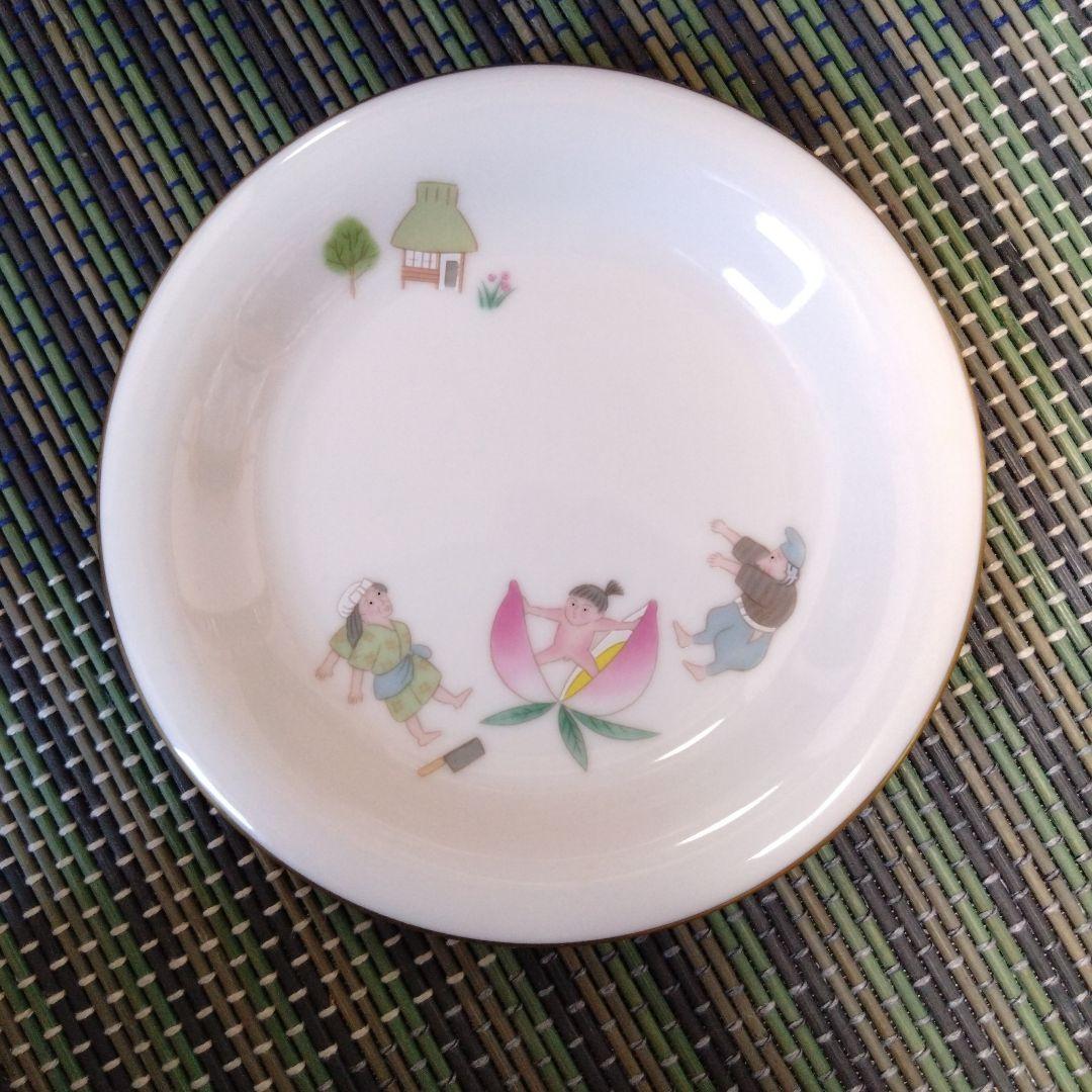 香蘭社 　桃太郎　銘々皿 5枚 セット