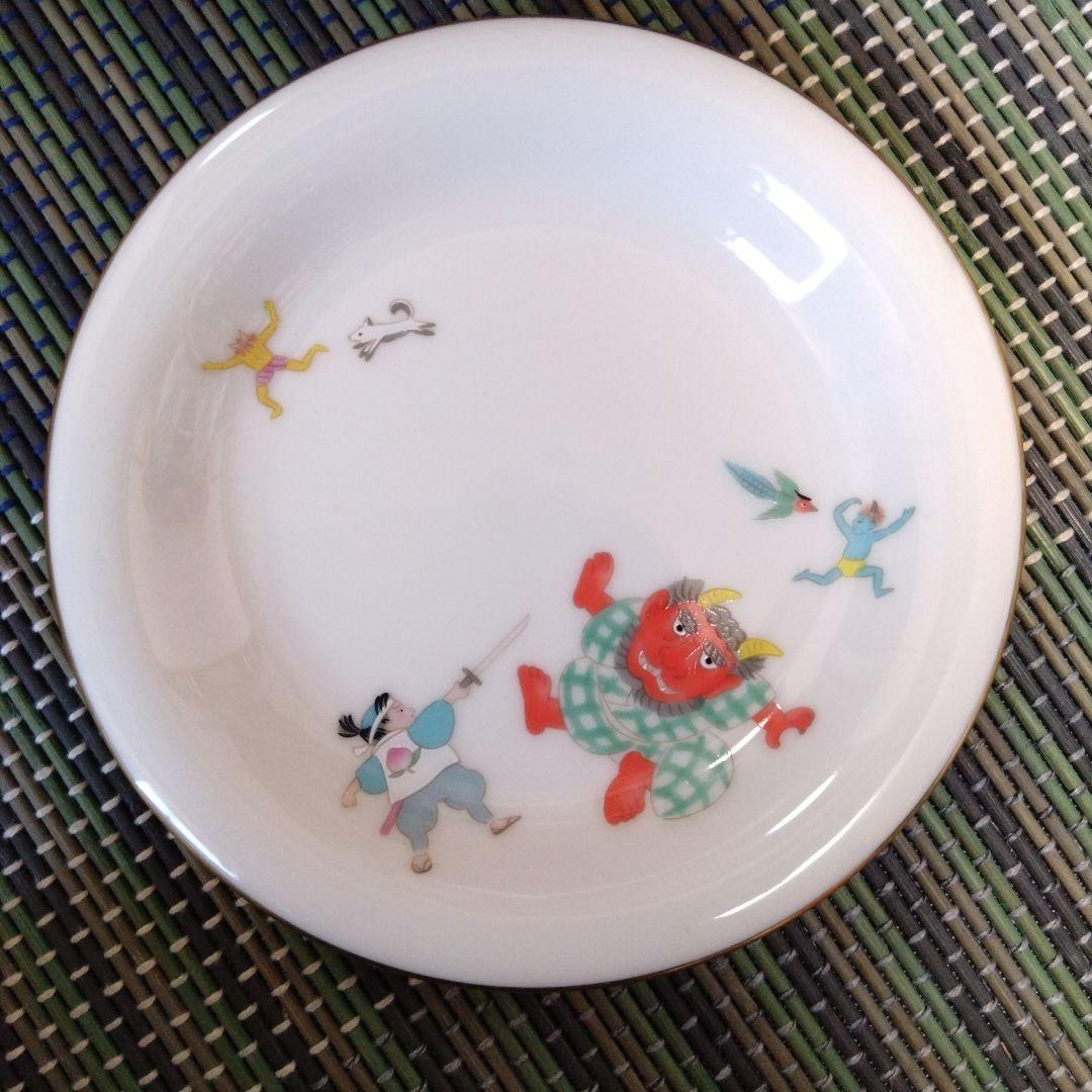 香蘭社 　桃太郎　銘々皿 5枚 セット