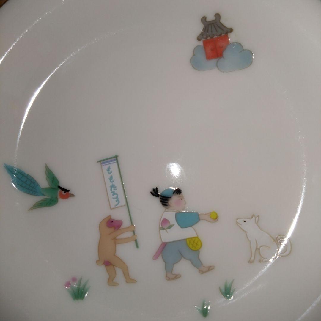 香蘭社 　桃太郎　銘々皿 5枚 セット