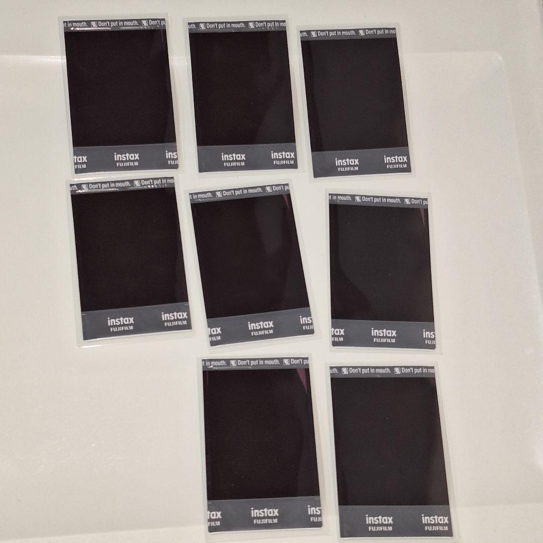 白上咲花　直筆サイン入り現場チェキ　８枚セット