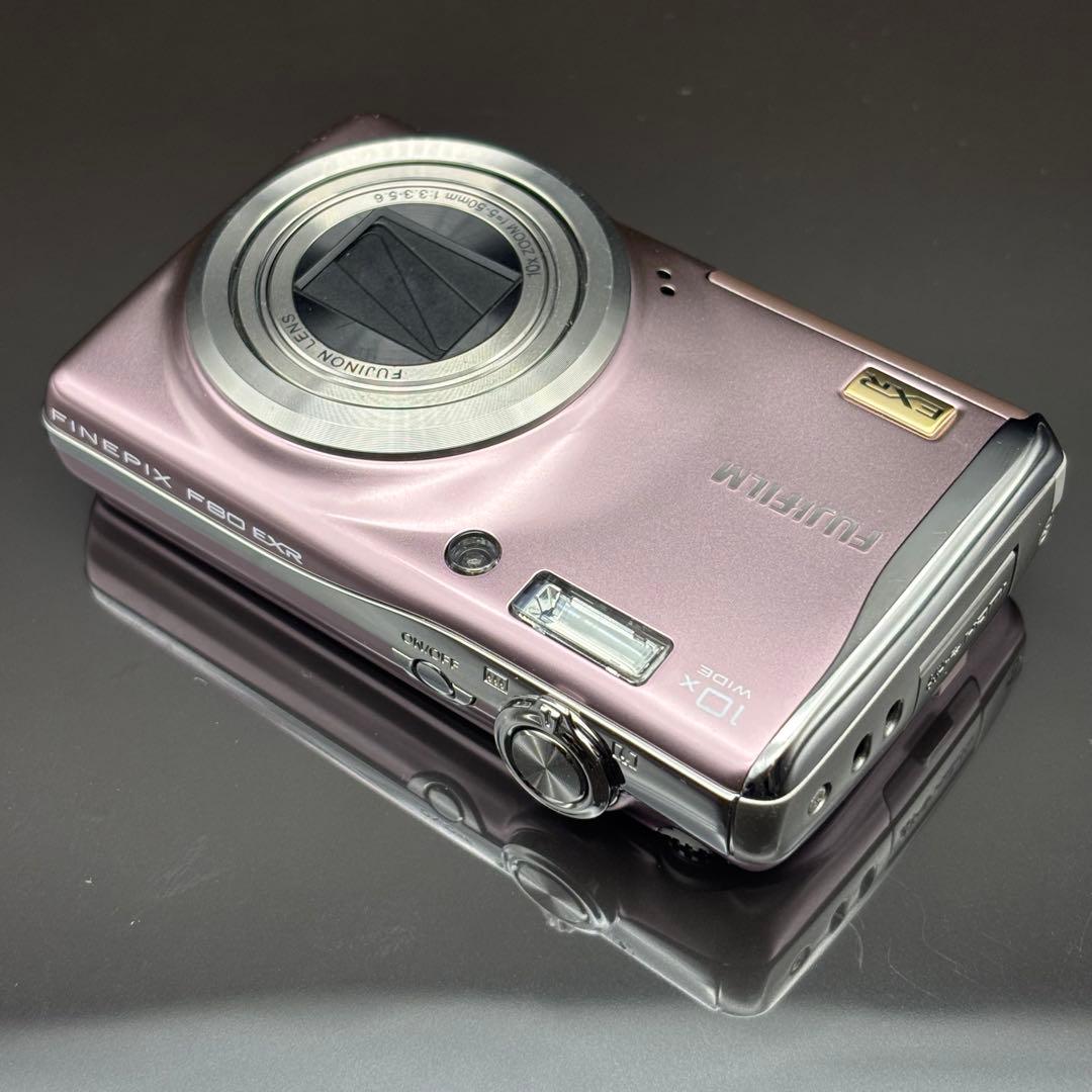 美品 Fujifilm FINEPIX F80 EXR ピンク