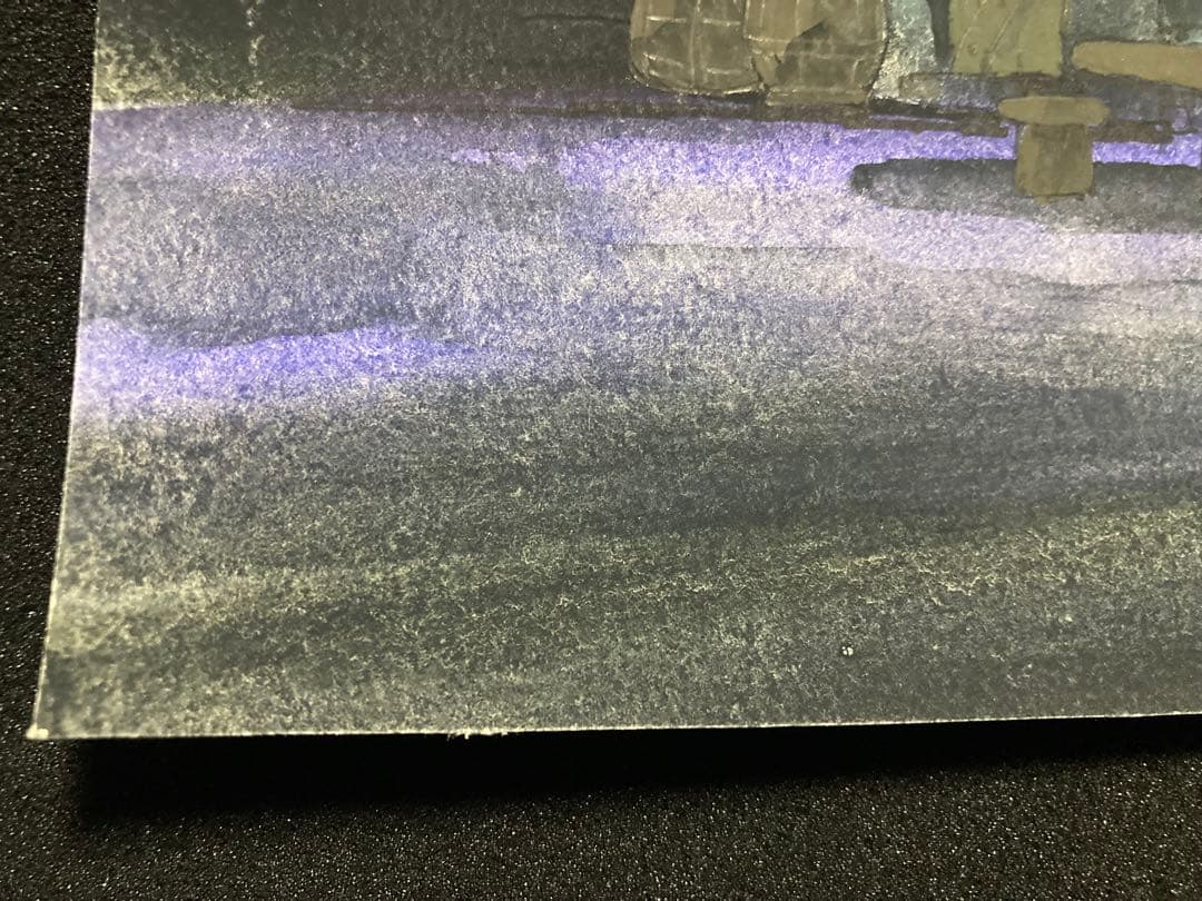 激レア ピコリーノの冒険 ピコリーノの家(夜) 背景 直筆 日本アニメーション