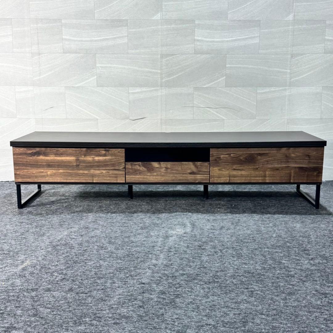 テレビボード 180cm 大型 テレビ台 国産 完成品 茶色 d5408