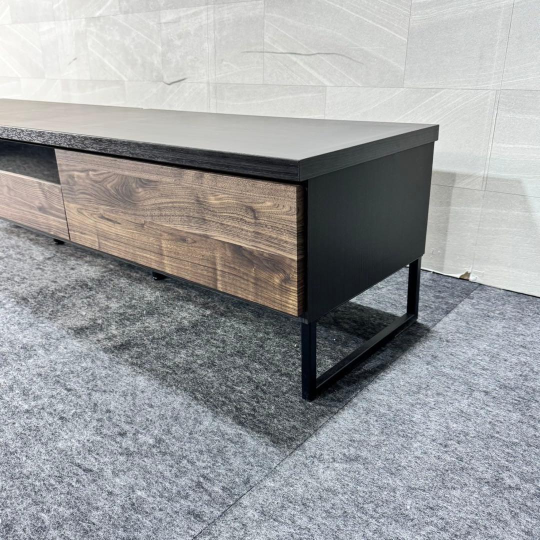 テレビボード 180cm 大型 テレビ台 国産 完成品 茶色 d5408