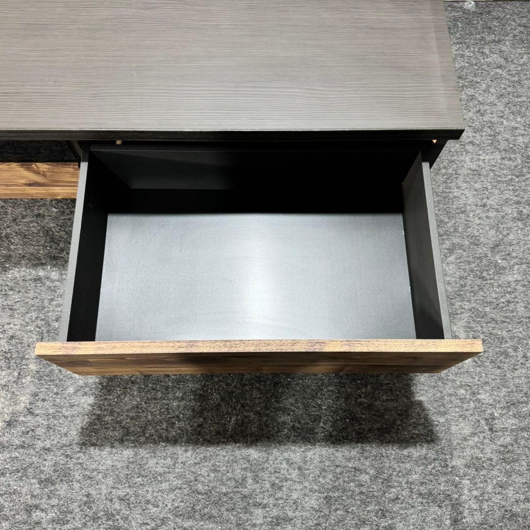 テレビボード 180cm 大型 テレビ台 国産 完成品 茶色 d5408